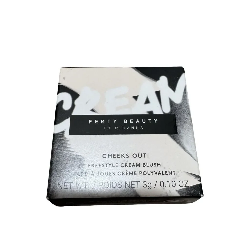 Fenty Beauty Cheeks Out Freestyle Cream Blush FUEGO FLUSH Tangerine Shimmer $28